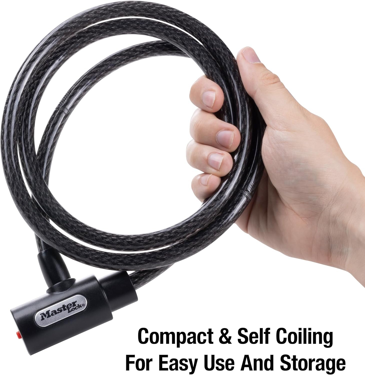 Cable Bike Lock with Key – 5 Ft Heavy-Duty Anti-Theft Security Lock for Bicycles, Scooters & Outdoor Gear 8364DCC