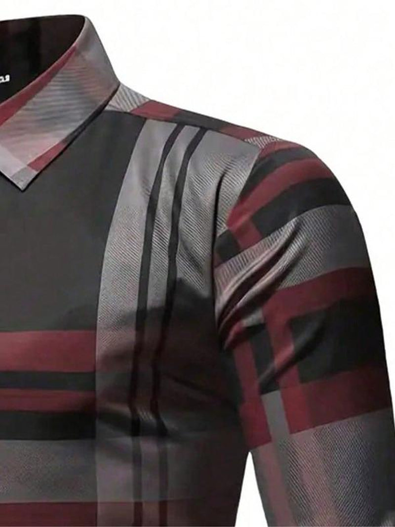 Men’s Long Sleeve Casual Shirt – Stylish, Lightweight & Season-Ready