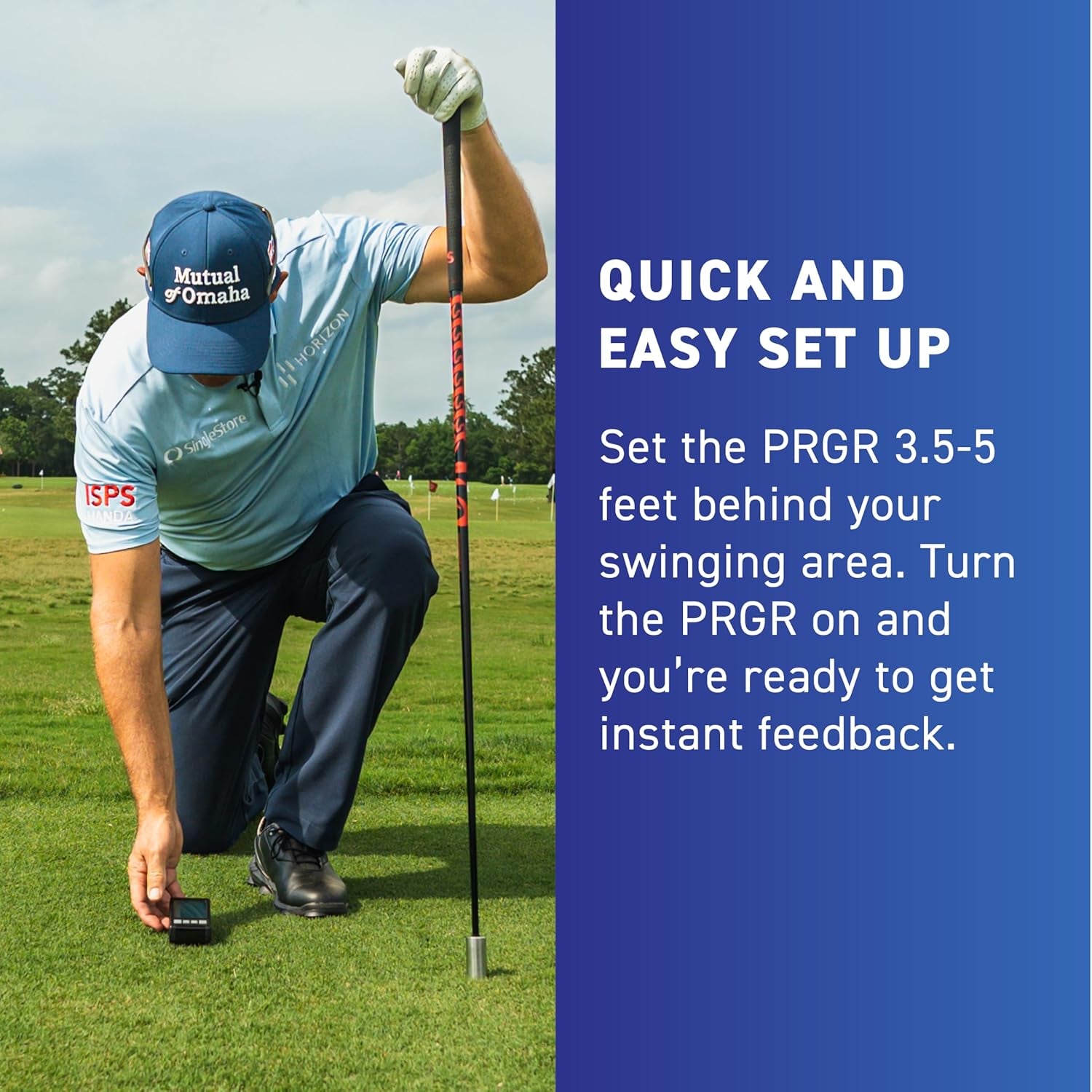 Portable Golf Launch Monitor – Real-Time Swing Analysis & Ball Tracking for Indoor/Outdoor Practice