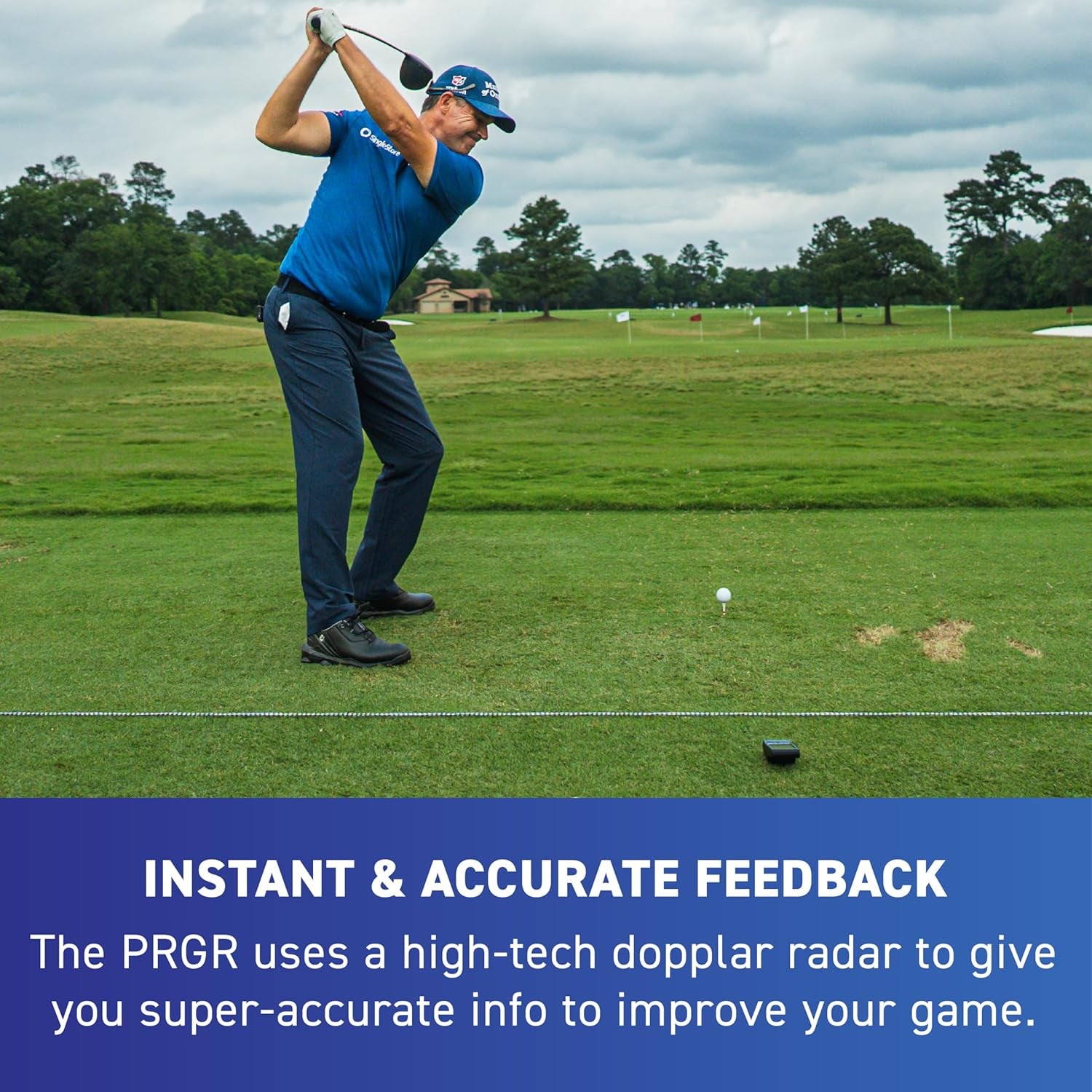 Portable Golf Launch Monitor – Real-Time Swing Analysis & Ball Tracking for Indoor/Outdoor Practice