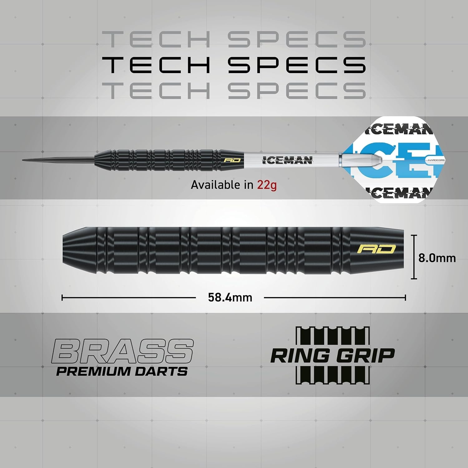 Ultimate 50-Piece Darts Set – Peter Wright Snakebite & Gerwyn Price Edition with Flights, Shafts, Barrels & Accessories
