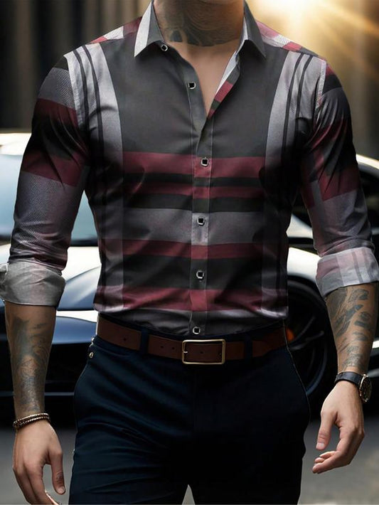 Men’s Long Sleeve Casual Shirt – Stylish, Lightweight & Season-Ready
