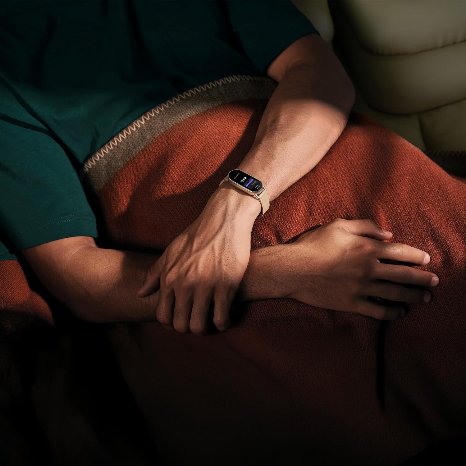 Smart Band 9 Arctic Blue – Fitness Tracker with Heart Rate Monitor, Sleep Tracking & AMOLED Display