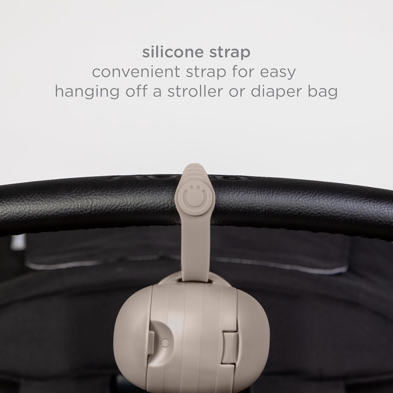 On-The-Go Dual Soother Pod – Portable Binky Holder for Travel & Nappy Bags, Keeps Baby’s Pacifiers Clean & Accessible – Taupe Newborn Must-Have