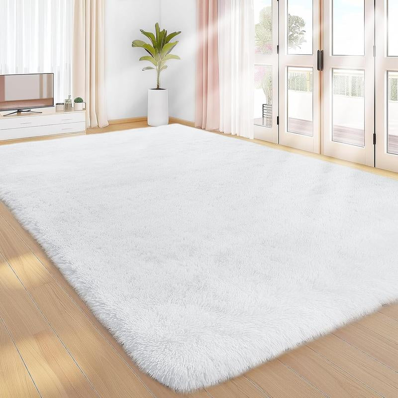 Faux Fur Shag Rug – Soft Plush Carpet for Living Room & Bedroom – Cozy Decorative Area Rug for Home Interiors