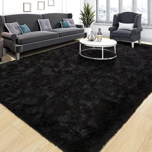Faux Fur Shag Rug – Soft Plush Carpet for Living Room & Bedroom – Cozy Decorative Area Rug for Home Interiors