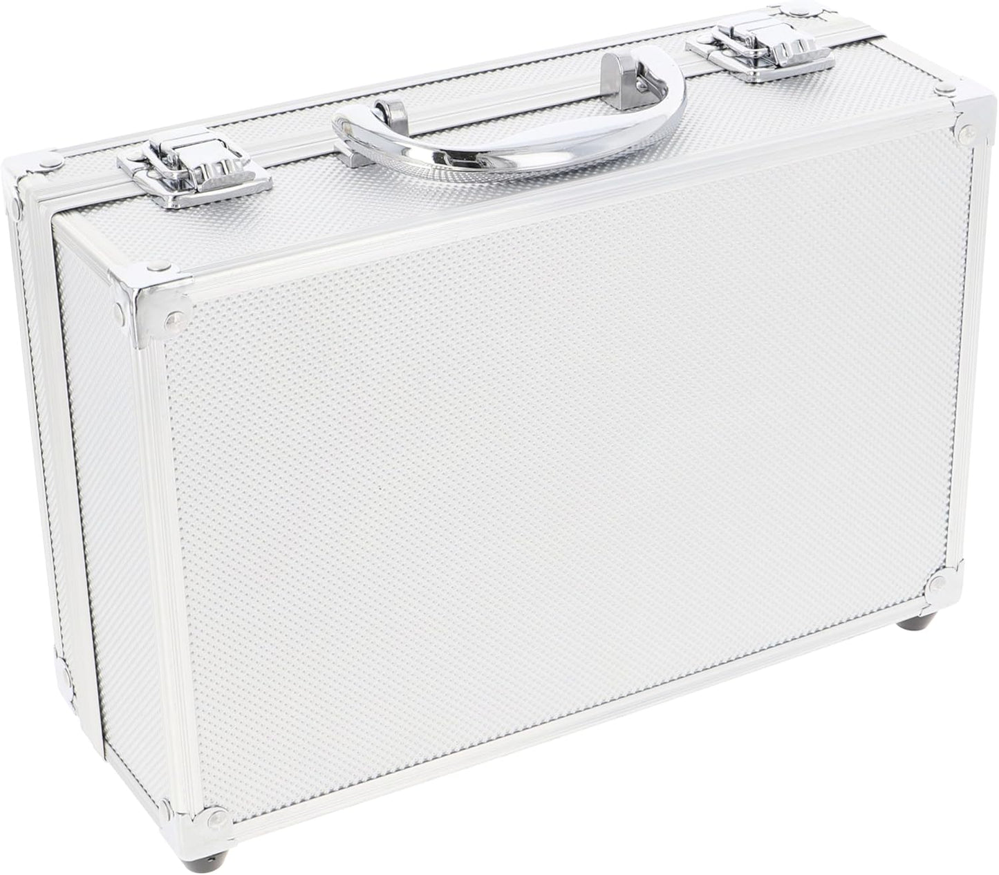 Dazzling 60-Piece Vegan Makeup Set – Elegant Silver Travel Case for Teenagers & Women, Compact & Lightweight Design