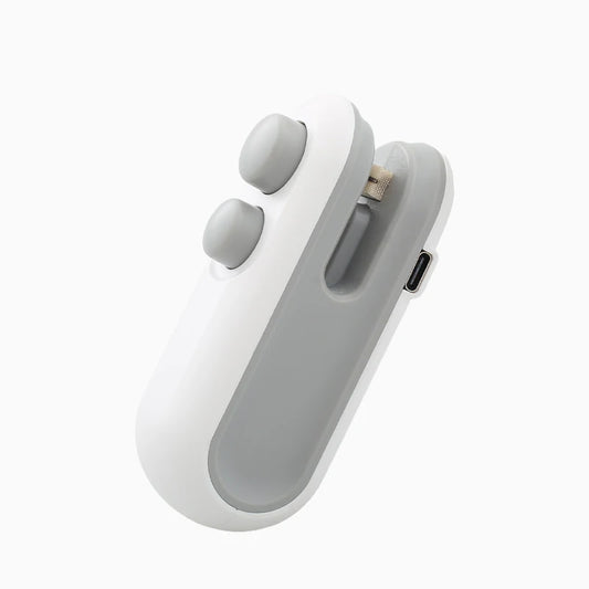 Mini Heat Sealer for Plastic Bags – Handheld Food Packaging Clip Machine