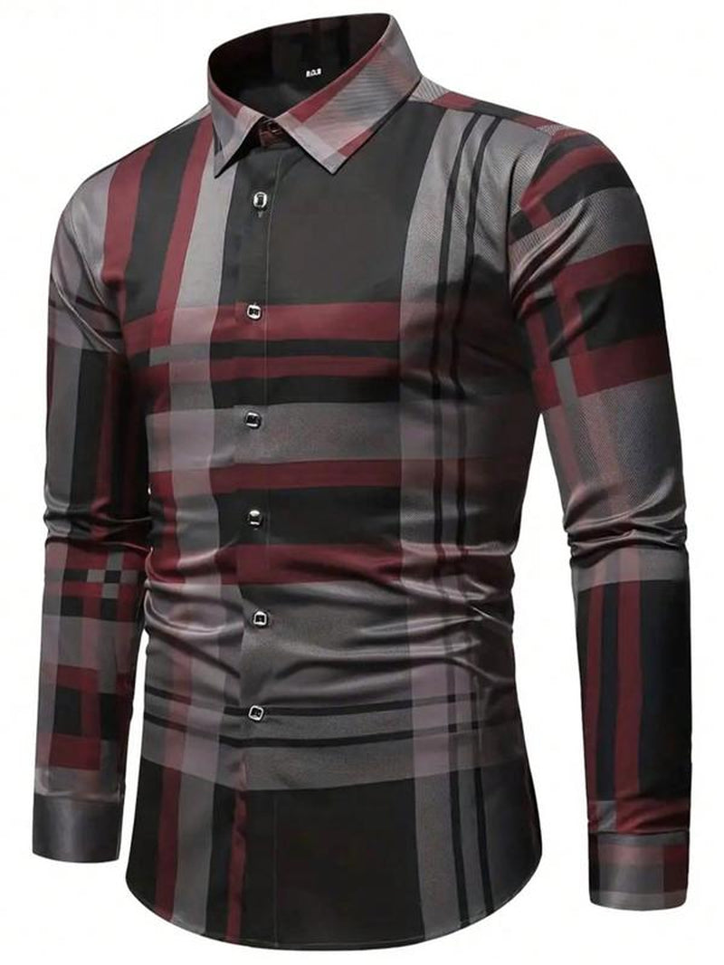 Men’s Long Sleeve Casual Shirt – Stylish, Lightweight & Season-Ready