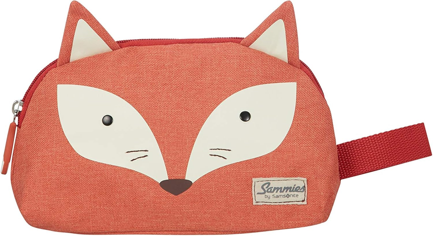 Happy Sammies Kids Toiletry Bag – 2L Kulturtasche, 21.5cm, Orange Fox William Design
