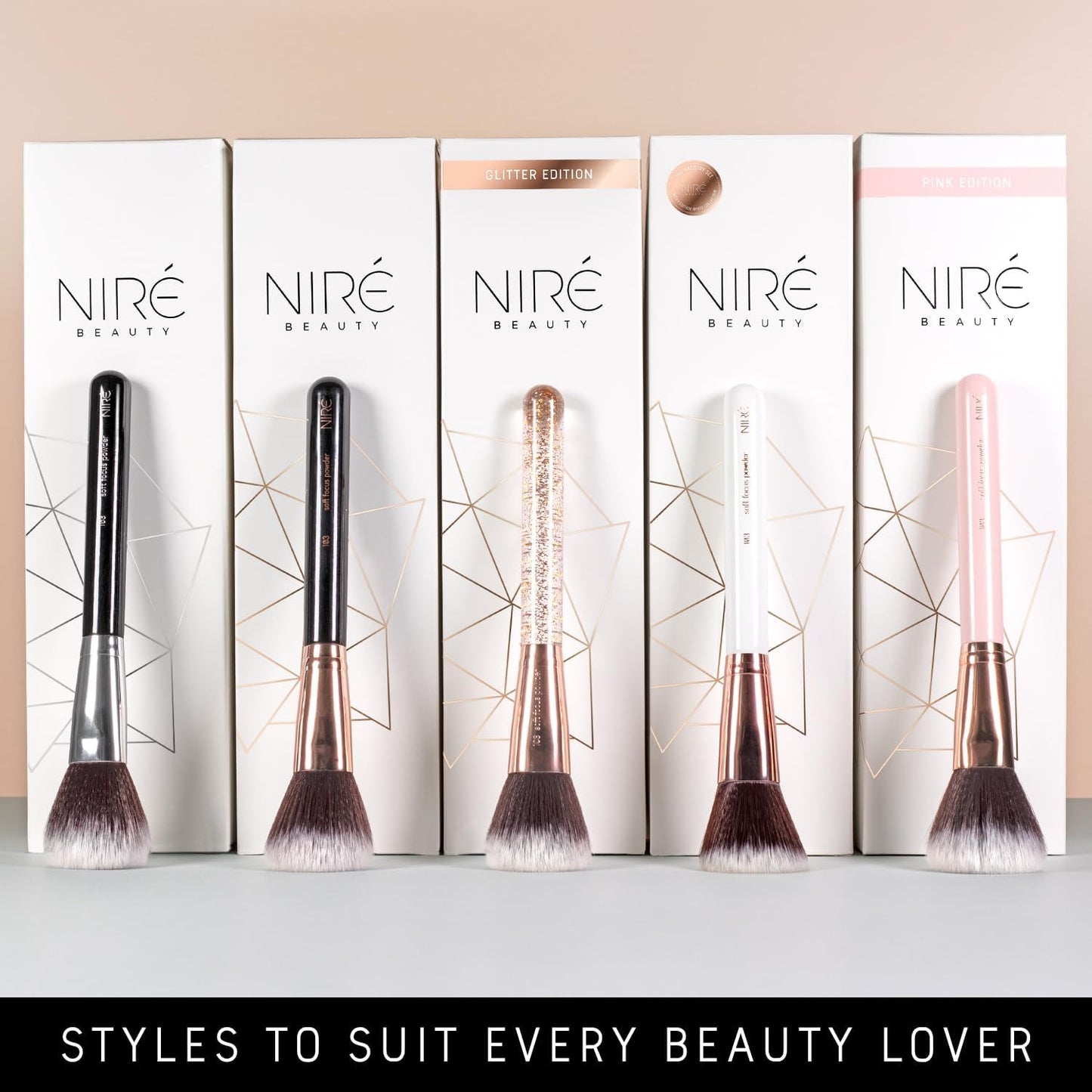 15-Piece Professional Vegan Makeup Brush Set – Award-Winning Beauty Kit with Travel Case, Blending Sponge, Brush Cleaner & Guide in Gift Box