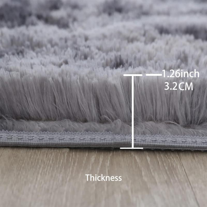 Faux Fur Shag Rug – Soft Plush Carpet for Living Room & Bedroom – Cozy Decorative Area Rug for Home Interiors