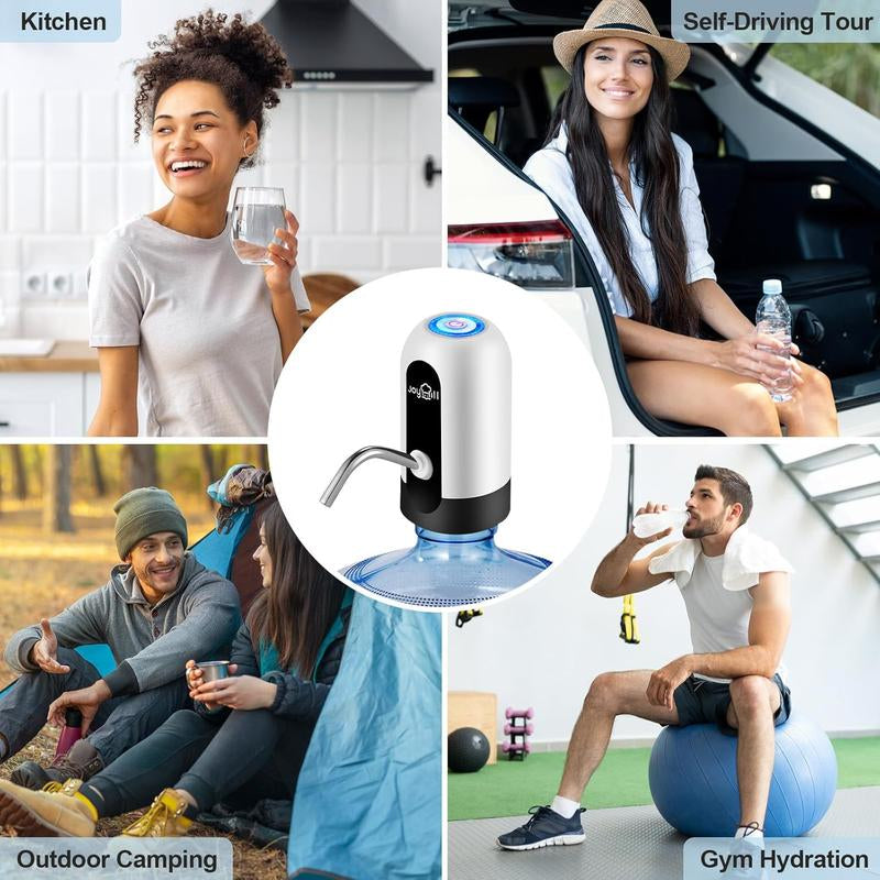 Water Bottle Pump – 5 Gallon USB Rechargeable Electric Dispenser