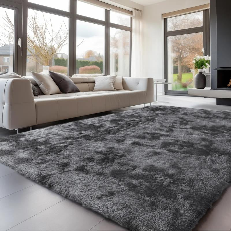 Faux Fur Shag Rug – Soft Plush Carpet for Living Room & Bedroom – Cozy Decorative Area Rug for Home Interiors