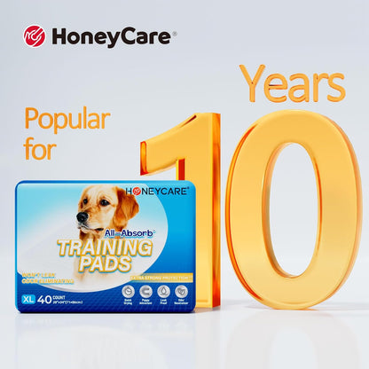 Extra Large Dog Training Pads – 40-Count Leak-Proof Puppy Pee Pads, 71cm x 86cm, Super Absorbent for Housebreaking & Indoor Use