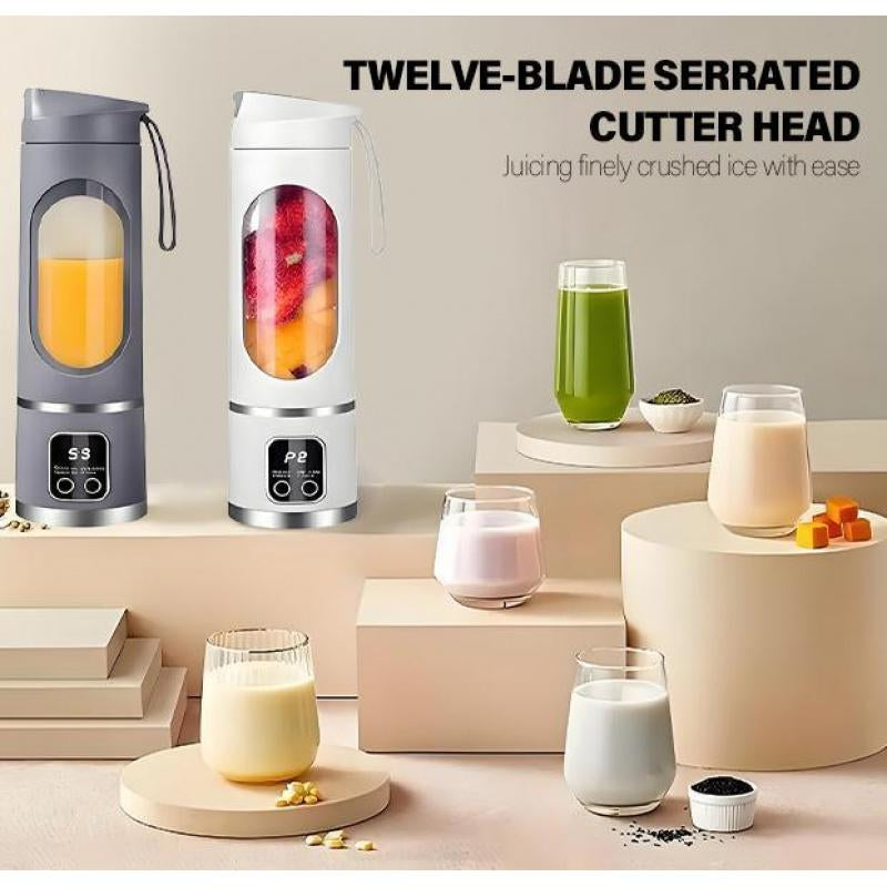 Portable Juicer Blender – TikTok Viral Mini Wireless Smoothie Maker for Travel, Diets & Ice Shakes – Easy-Clean