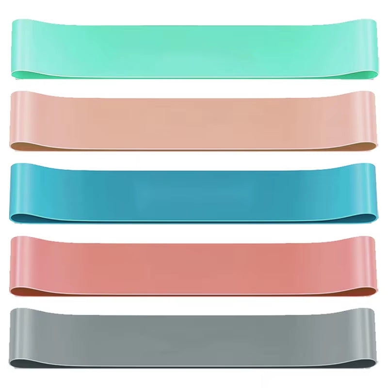 Resistance Bands Set – Elastic Loop for Yoga, Squats, Hip & Leg Workouts, Dance & Fitness Training