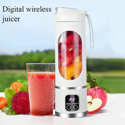 Portable Juicer Blender – TikTok Viral Mini Wireless Smoothie Maker for Travel, Diets & Ice Shakes – Easy-Clean