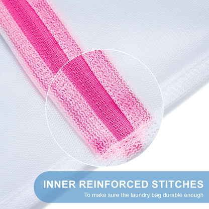 Mesh Laundry Bags – Reusable Wash Bags for Delicates, Bras, Underwear, Baby Clothes & Travel Storage