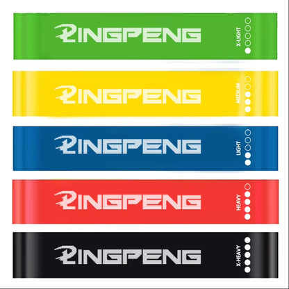 Resistance Bands Set – Elastic Loop for Yoga, Squats, Hip & Leg Workouts, Dance & Fitness Training